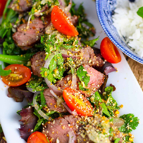Cách làm salad bò kiểu Thái nhanh ngon bổ dưỡng