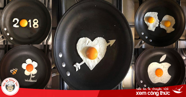 Chàng trai biến bữa sáng từ trứng thành tác phẩm nghệ thuật đẹp đến bất ngờ