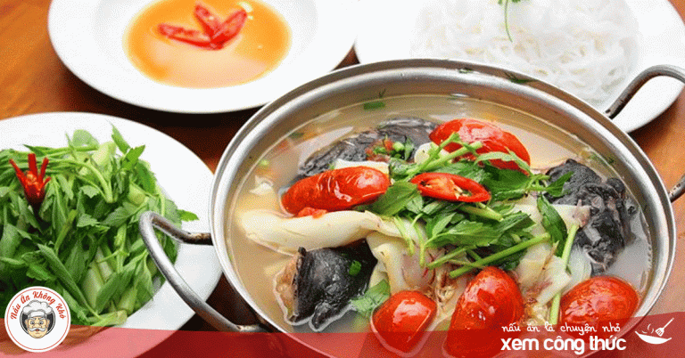Hướng dẫn chi tiết cách nấu lẩu cá lăng măng chua ngon như nhà hàng