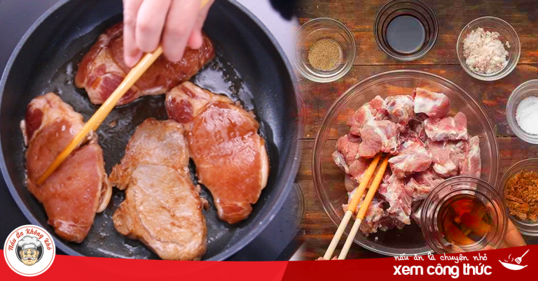 Bí quyết làm mềm thịt lợn trong các món ăn có thể bạn chưa biết