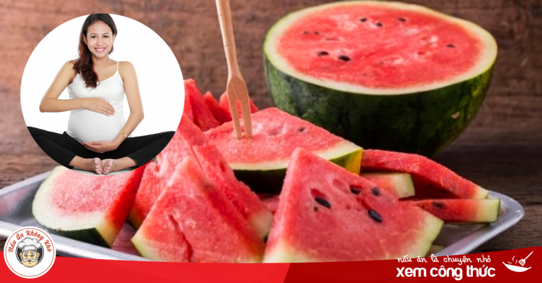 Trời nắng nóng, bà bầu đừng quên ăn dưa hấu vì 9 lợi ích tốt cho sức khỏe này