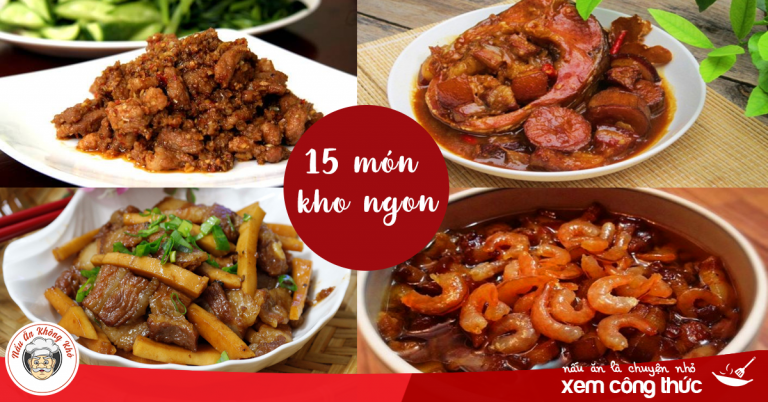Tổng hợp 15 cách kho thịt heo thơm ngon, phong vị món ăn gia đình Việt