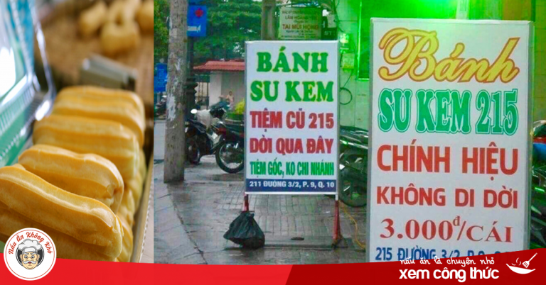 Bánh su kem 215 ‘gây xôn xao’ ở Sài Gòn: Đâu mới là quán gốc?