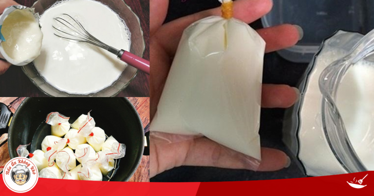 Cách làm sữa chua túi ăn mỗi ngày, giảm cân nhanh chống, da đẹp trắng hồng